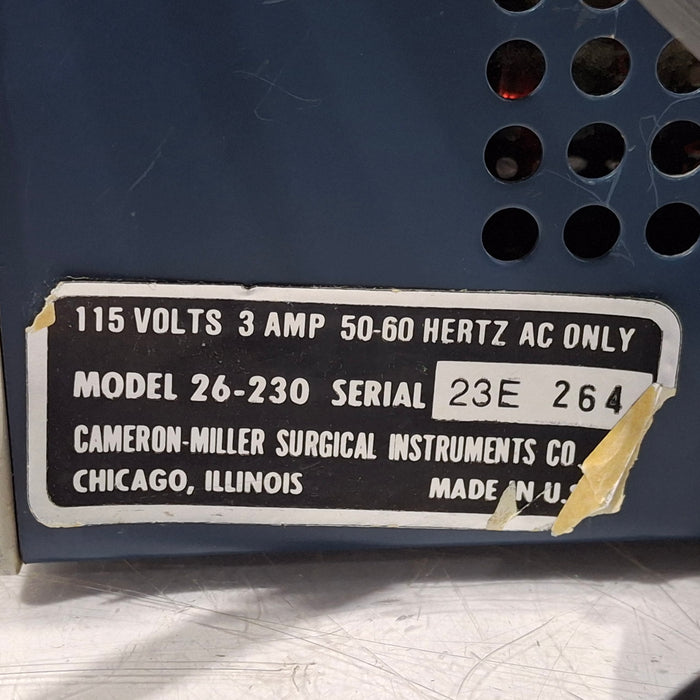 Cameron-Miller Incorporated 26-230 Electrosurgical Unit