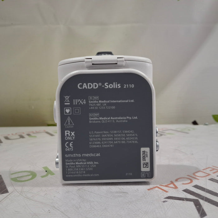 Smiths Medical Smiths Medical CADD Solis 2110 Ambulatory Infusion Pump Infusion Pump reLink Online