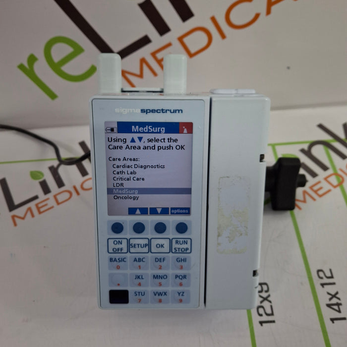 Baxter Sigma Spectrum 6.05.14 with A/B/G/N Battery Infusion Pump