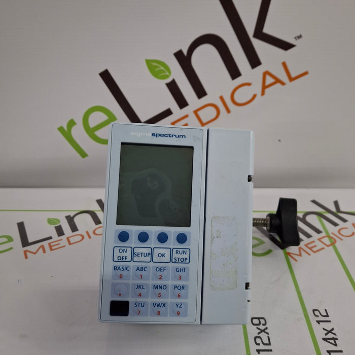 Baxter Sigma Spectrum w/Non Wireless or No Battery Infusion Pump