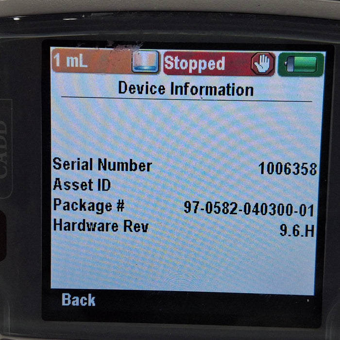 Smiths Medical CADD Solis 2110 Ambulatory Infusion Pump