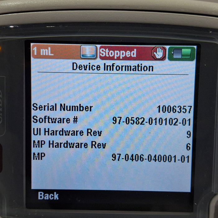 Smiths Medical CADD Solis 2110 Ambulatory Infusion Pump