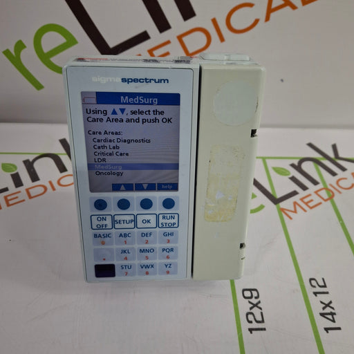 Baxter Baxter Sigma Spectrum 6.02.07 without Battery Infusion Pump Infusion Pump reLink Online
