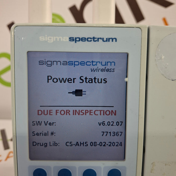 Baxter Baxter Sigma Spectrum 6.02.07 without Battery Infusion Pump Infusion Pump reLink Online
