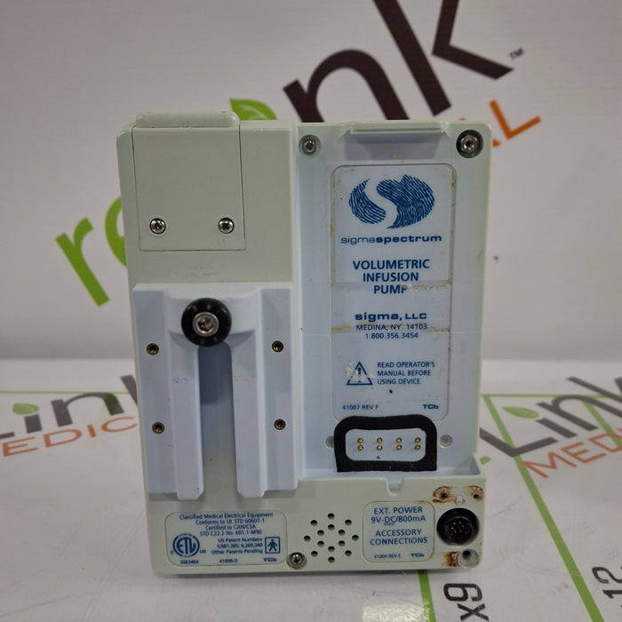 Baxter Baxter Sigma Spectrum 6.02.08 without Battery Infusion Pump Infusion Pump reLink Online