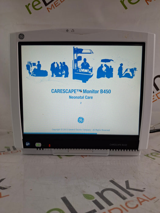 GE Healthcare Carescape B450 Neonatal Care Patient Monitor
