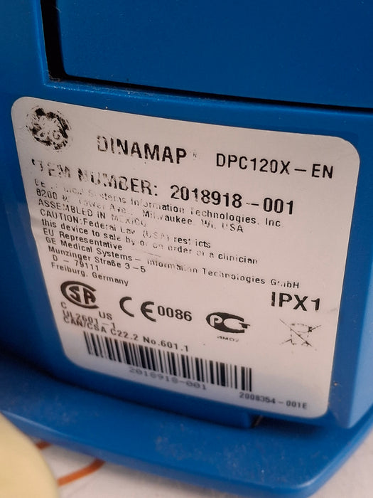 GE Healthcare GE Healthcare Dinamap ProCare 120 Vital Signs Monitor Patient Monitors reLink Online