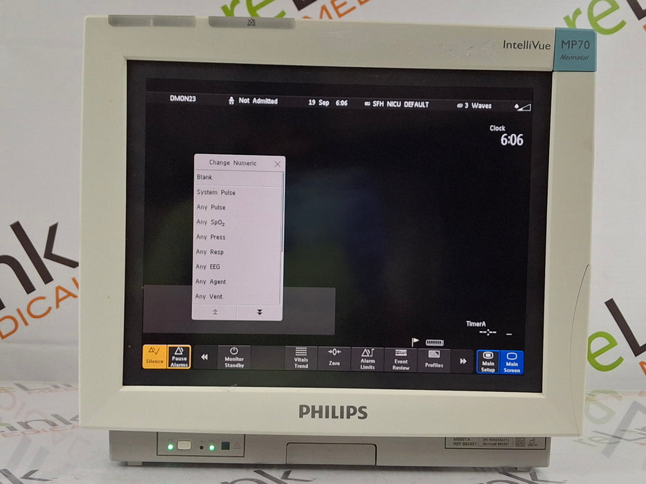 Philips IntelliVue MP70 - Neonatal Patient Monitor