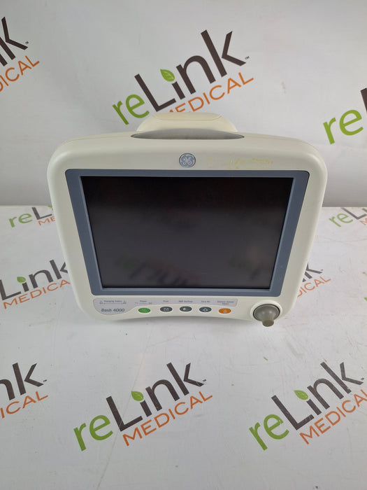 GE Healthcare Dash 4000 - Masimo SpO2 Patient Monitor