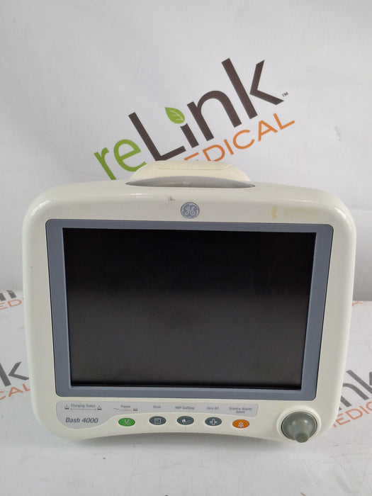 GE Healthcare GE Healthcare Dash 4000 - Masimo SpO2 Patient Monitor Patient Monitors reLink Online