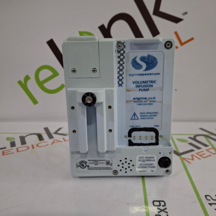 Baxter Sigma Spectrum 6.02.07 without Battery Infusion Pump