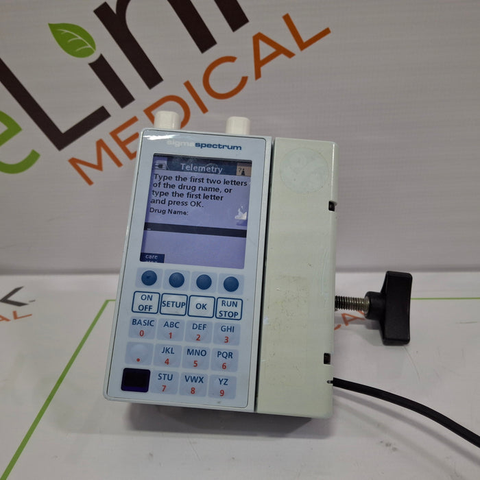 Baxter Sigma Spectrum with A/B/G/N Battery Infusion Pump