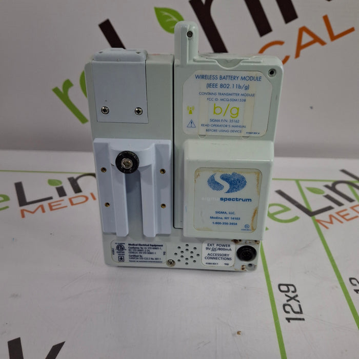 Baxter Baxter Sigma Spectrum 6.02.07 with B/G Battery Infusion Pump Infusion Pump reLink Online
