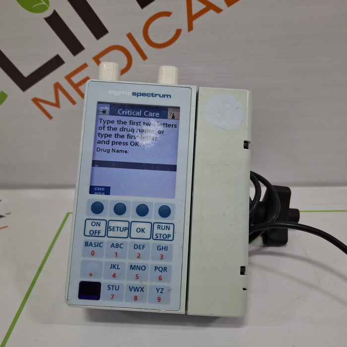 Baxter Sigma Spectrum with A/B/G/N Battery Infusion Pump