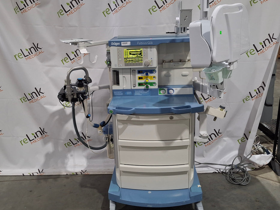 Draeger Medical Draeger Medical Fabius GS Anesthesia Machine Anesthesia reLink Online
