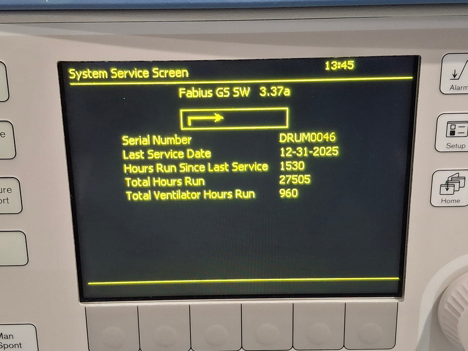 Draeger Medical Draeger Medical Fabius GS Anesthesia Machine Anesthesia reLink Online