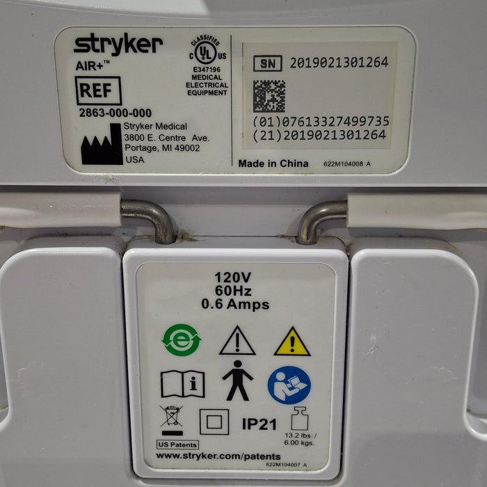 Stryker Air+ Air Pump