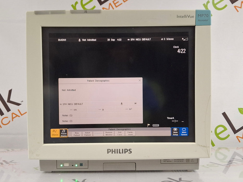 Philips IntelliVue MP70 - Neonatal Patient Monitor