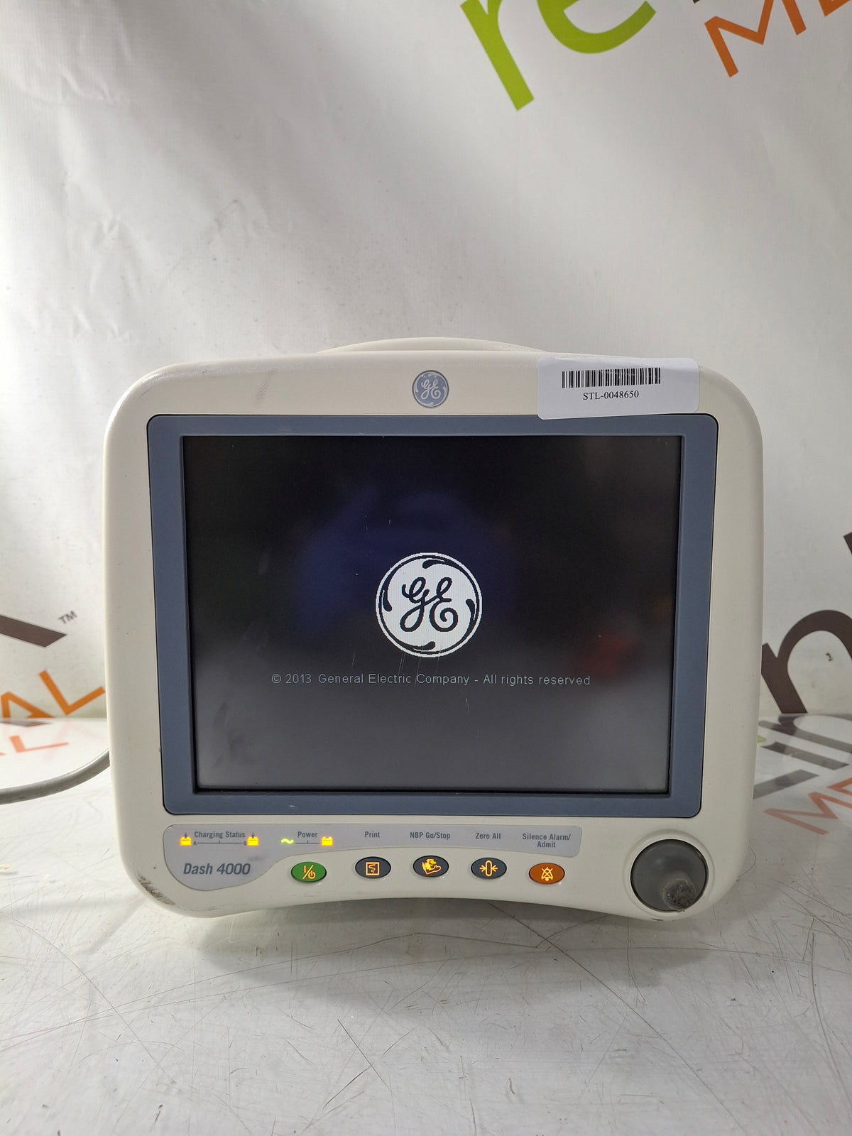 GE Healthcare Dash 4000 - Masimo SpO2 Patient Monitor