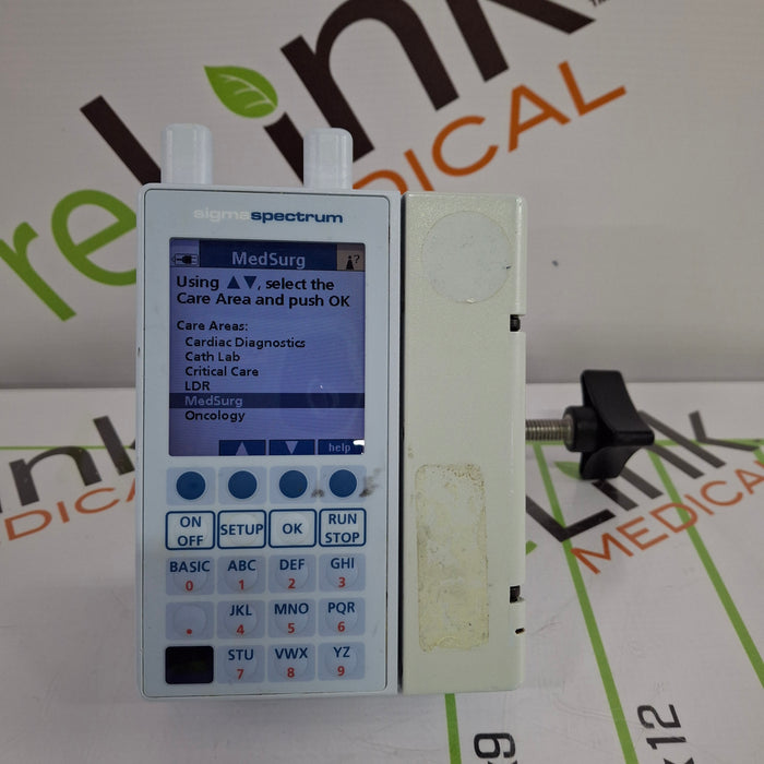 Baxter Sigma Spectrum 6.02.07 with A/B/G/N Battery Infusion Pump