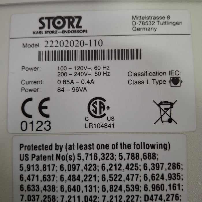 Karl Storz Image 1 Pure HD 222020 20 Video Endoscopy System