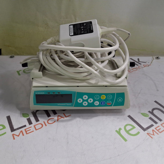 B. Braun B. Braun Infusomat Space w/Pole Clamp & AC Adapter Infusion Pump Infusion Pump reLink Online