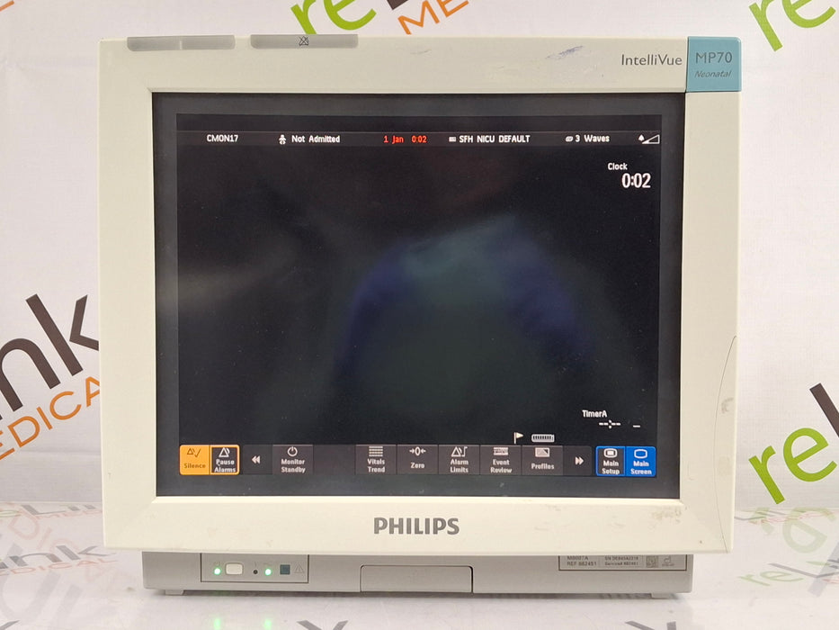 Philips Philips IntelliVue MP70 - Neonatal Patient Monitor Patient Monitors reLink Online