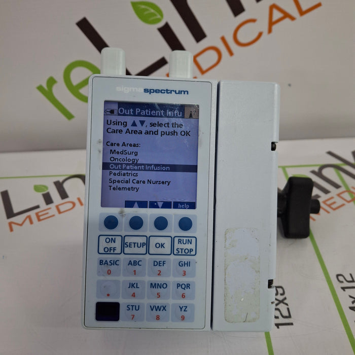 Baxter Sigma Spectrum 6.02.07 with A/B/G/N Battery Infusion Pump