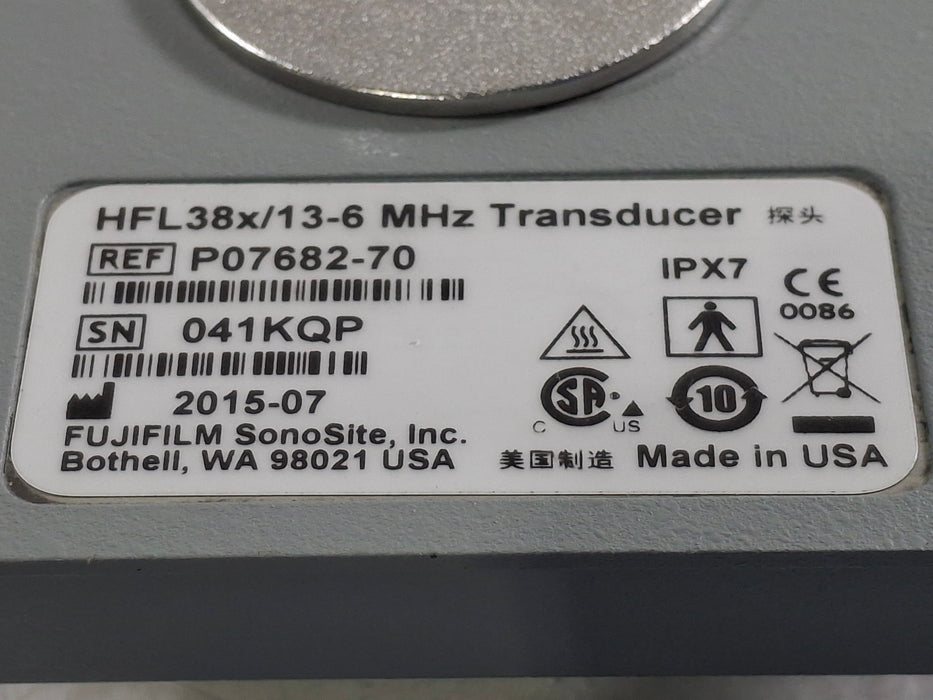 Sonosite Sonosite HFL38x/13-6 MHz Linear Transducer Ultrasound reLink Online
