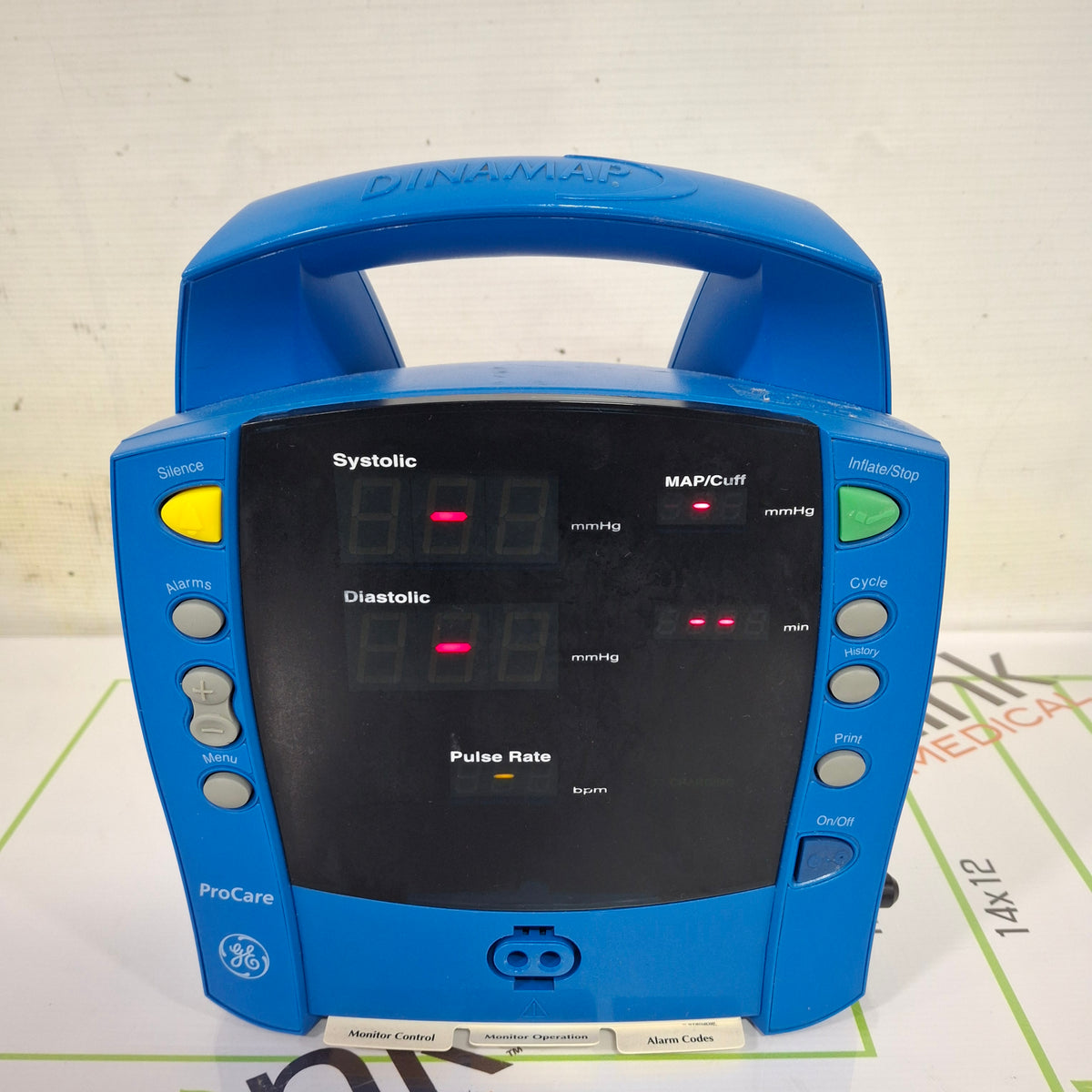 GE Healthcare Dinamap ProCare 100 Vital Signs Monitor