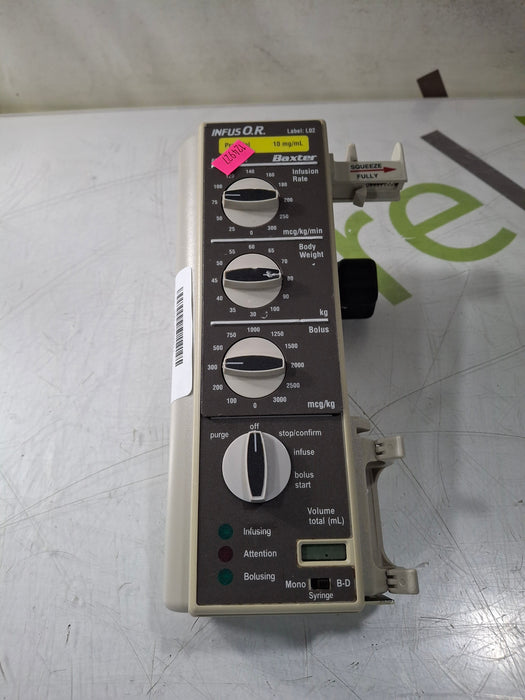 Baxter InfusOR Infusion Pump