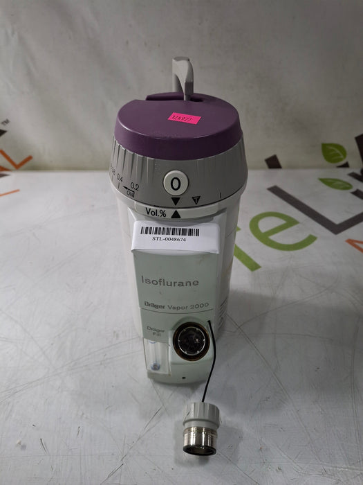 Draeger Medical Vapor 2000 Isoflurane Vaporizer