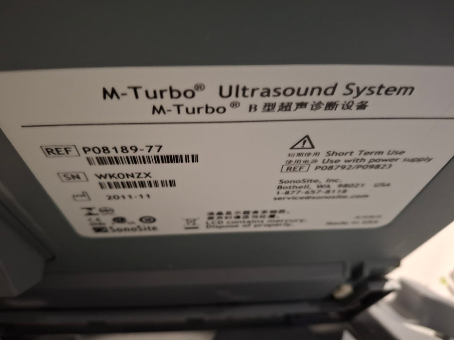 Sonosite M-Turbo Ultrasound
