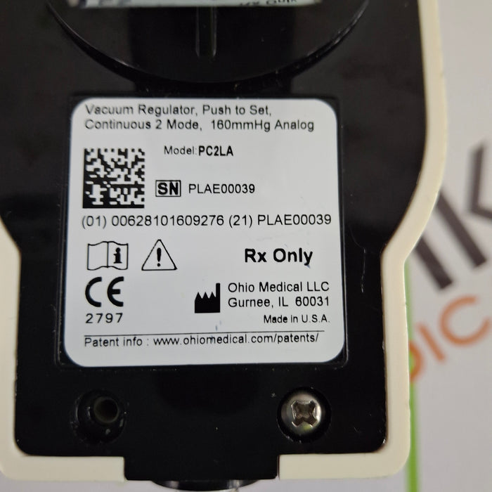 Ohmeda Medical Vacuum Regulator