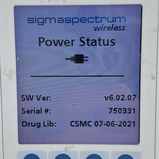 Baxter Baxter Sigma Spectrum 6.02.07 without Battery Infusion Pump Infusion Pump reLink Online