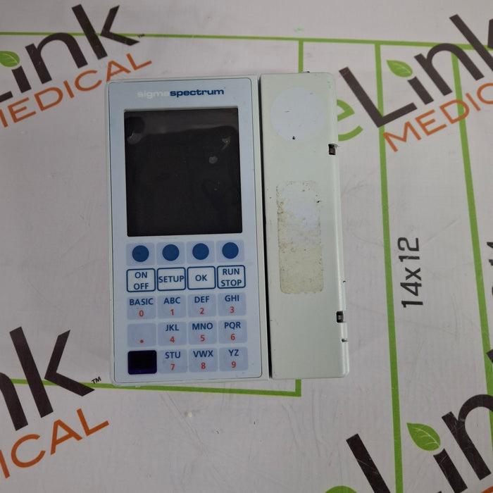 Baxter Sigma Spectrum w/Non Wireless or No Battery Infusion Pump