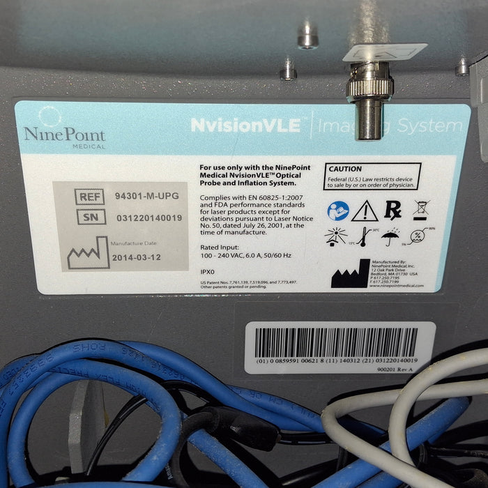 NinePoint Medical Inc NinePoint Medical Inc NvisionVLE Imaging System Cath / Angio Labs reLink Online