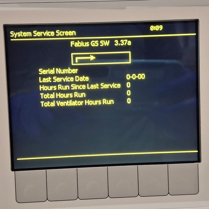 Draeger Medical Fabius GS Anesthesia Machine