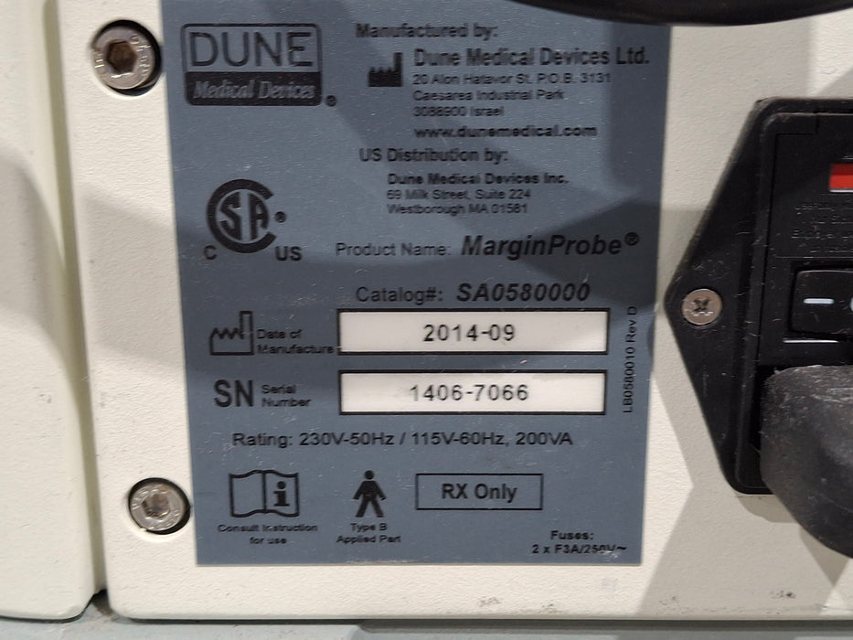 Dune Medical Dune Medical SA0580000 MarginProbe System Electrosurgical Units reLink Online