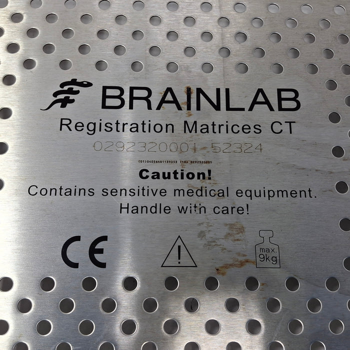 Brainlab, Inc. Registration Matrices CT Set