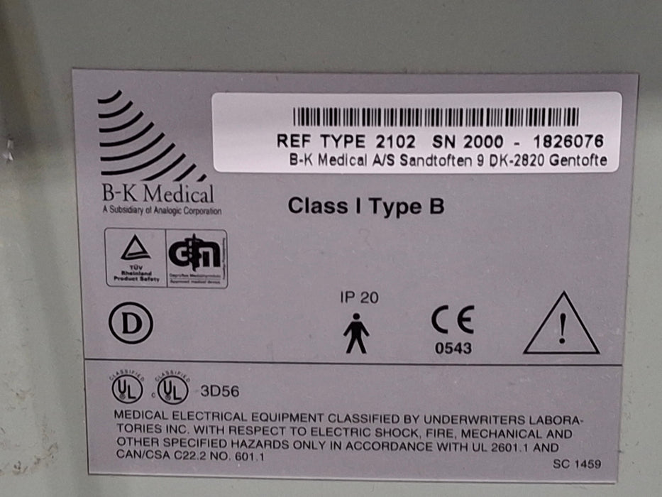 B-K Medical Hawk 2102 Ultrasound