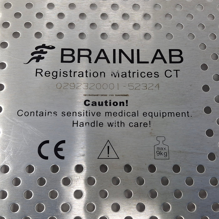 Brainlab, Inc. Registration Matrices CT Set