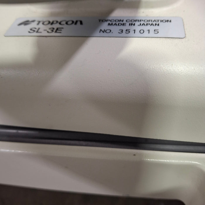 Topcon Medical SL-3E Slit Lamp
