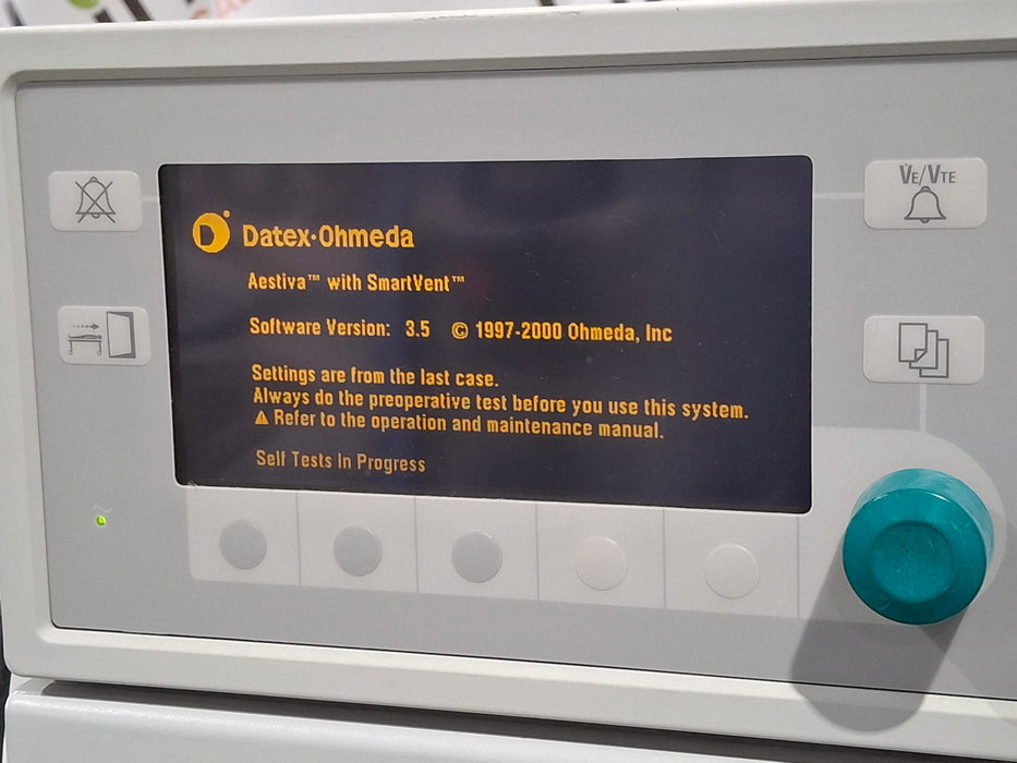Datex-Ohmeda Aestiva 5 MRI Anesthesia System