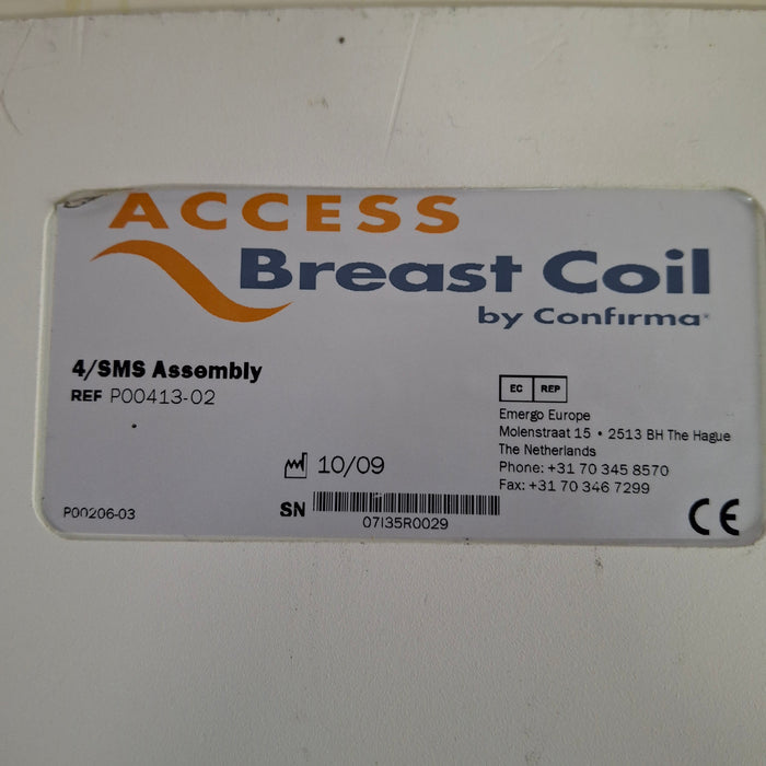 Emergo Confirma 4/SMS Access Breast Coil