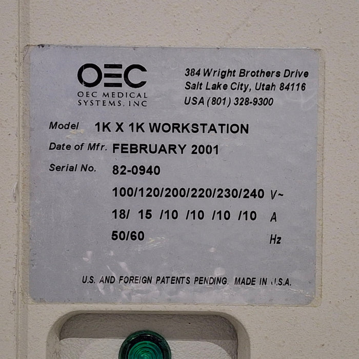 OEC Medical Systems 9800 C-Arm