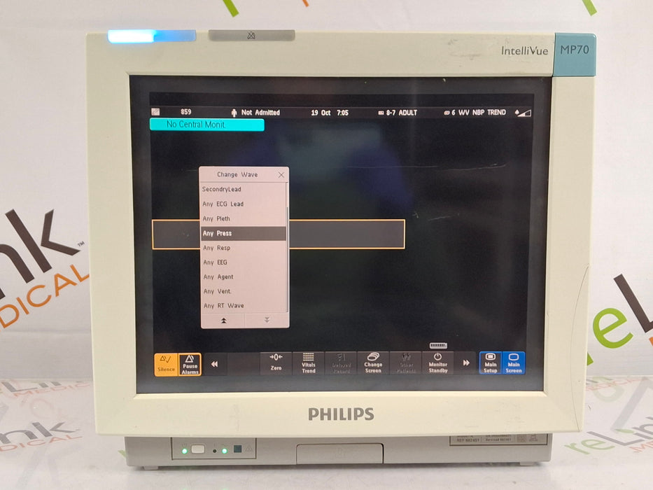 Philips IntelliVue MP70 Patient Monitor