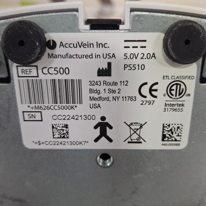 AccuVein CC500 Charging Cradle