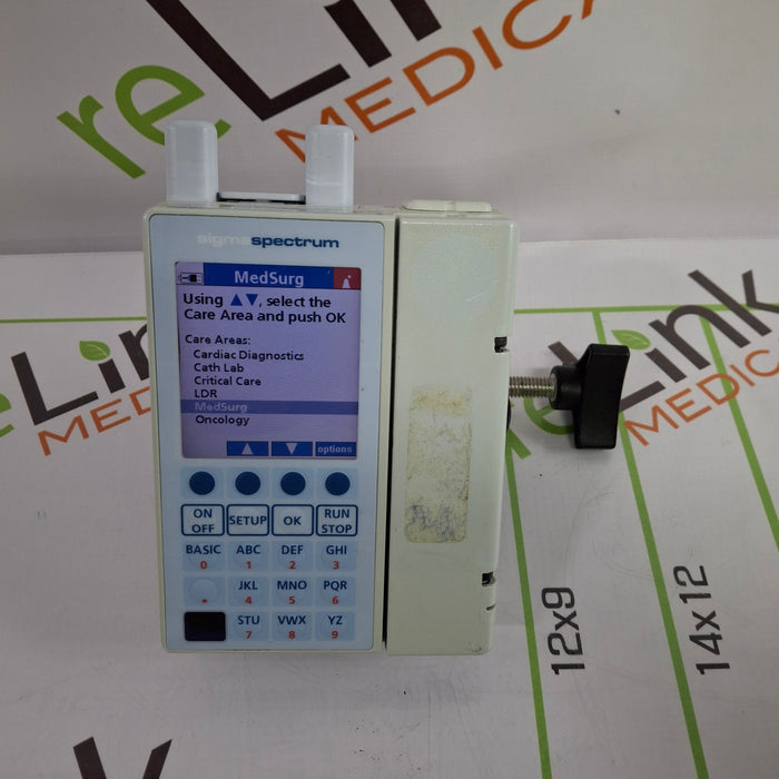 Baxter Sigma Spectrum 6.05.13 with A/B/G/N Battery Infusion Pump