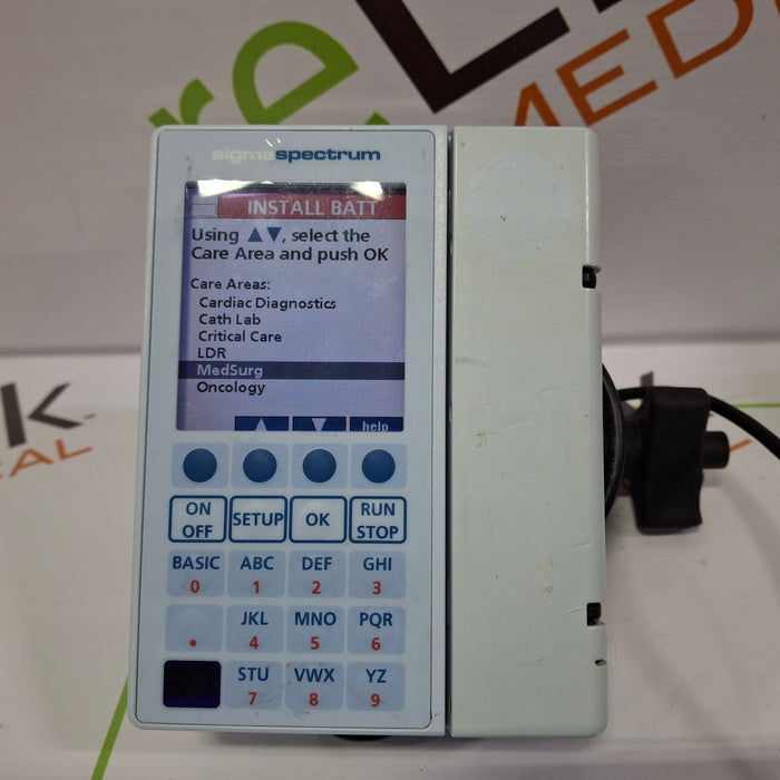 Baxter Sigma Spectrum 6.02.07 without Battery Infusion Pump